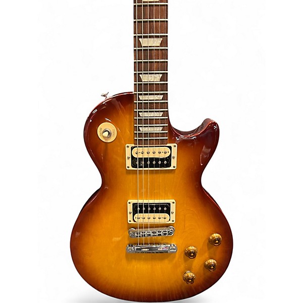 Used 2013 Gibson Les Paul Studio Deluxe II Sunburst Solid Body Electric Guitar