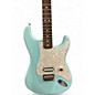 Used Fender Tom Delonge Signature Stratocaster Daphne Blue Solid Body Electric Guitar