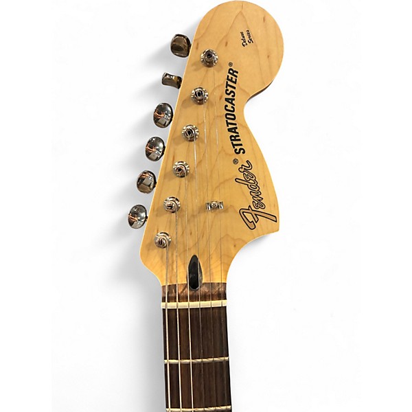 Used Fender Tom Delonge Signature Stratocaster Daphne Blue Solid Body Electric Guitar