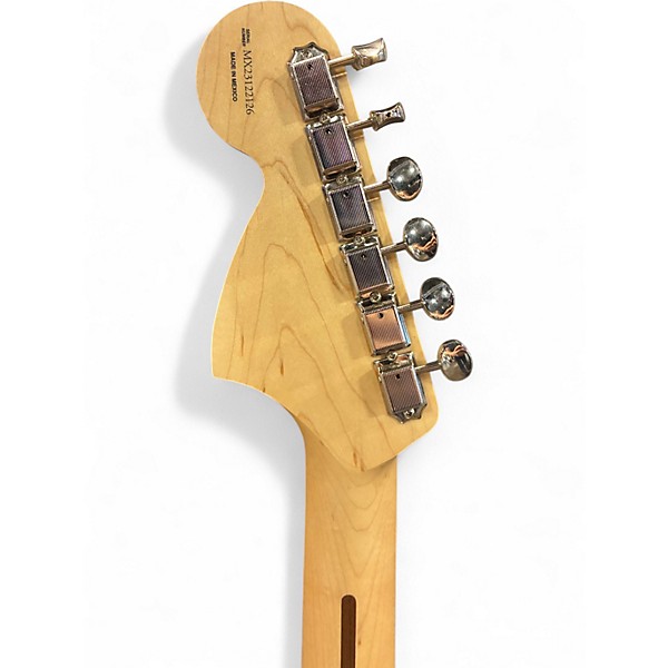 Used Fender Tom Delonge Signature Stratocaster Daphne Blue Solid Body Electric Guitar