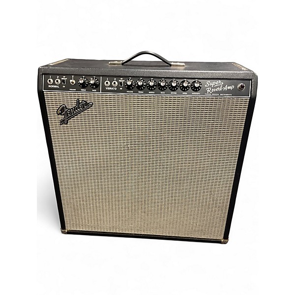 Used Fender Super Reverb 4x10 Tube Guitar Combo Amp