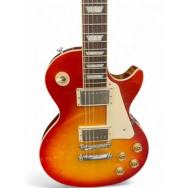 Used 2017 Gibson Les Paul Classic Heritage Cherry Sunburst Solid Body Electric Guitar