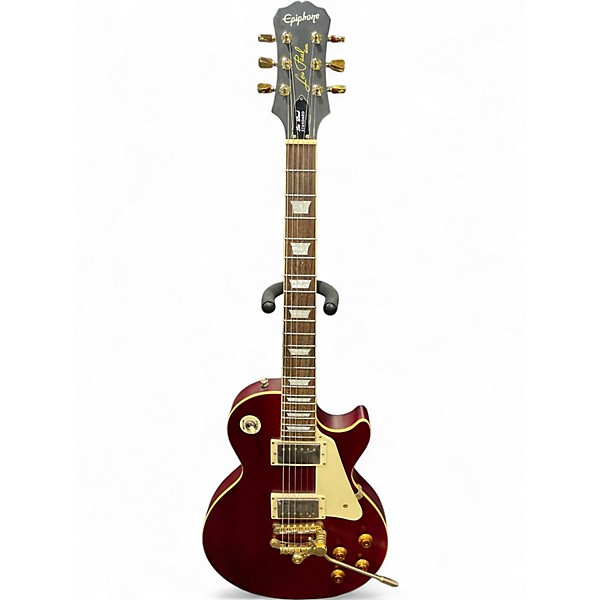 Used Epiphone Les Paul Standard Wine Red Solid Body Electric Guitar