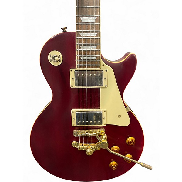 Used Epiphone Les Paul Standard Wine Red Solid Body Electric Guitar