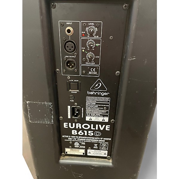 Used Behringer Eurolive B615D Powered Speaker