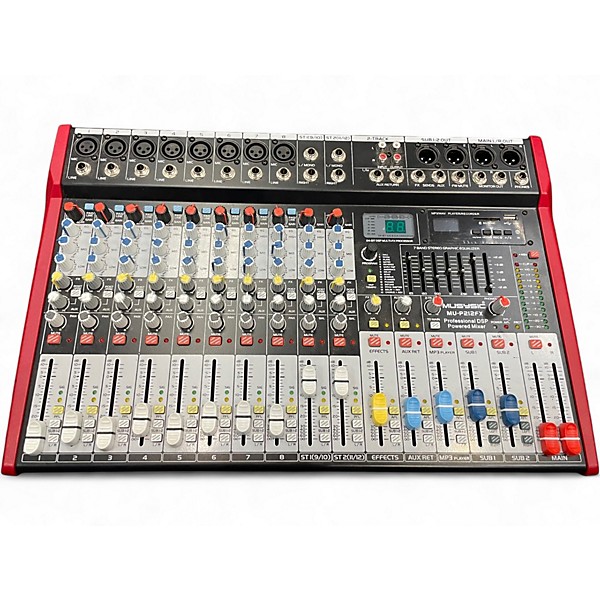 Used Musysic MU-P212FX Powered Mixer