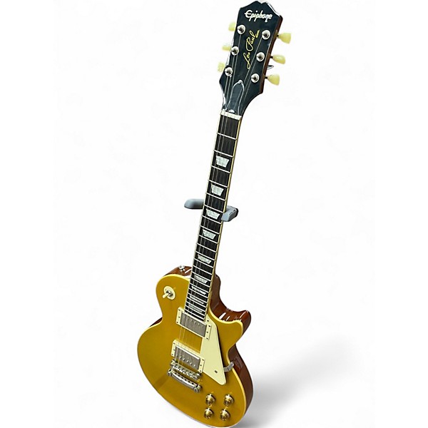 Used Epiphone Les Paul Standard 50s Gold Top Solid Body Electric Guitar