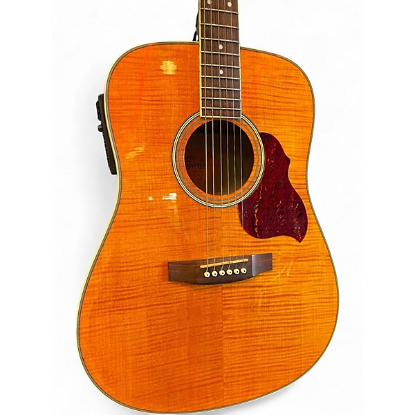 Used Crafter Guitars MD60 Natural Acoustic Electric Guitar