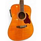 Used Crafter Guitars MD60 Natural Acoustic Electric Guitar