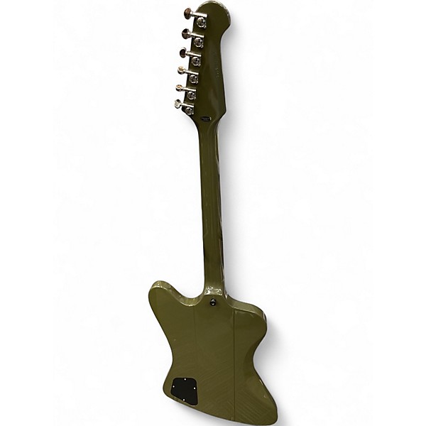 Used 2021 Epiphone Limited Run Firebird Green Solid Body Electric Guitar