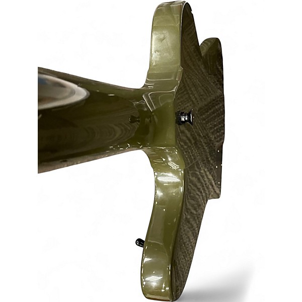 Used 2021 Epiphone Limited Run Firebird Green Solid Body Electric Guitar