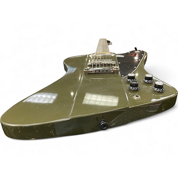 Used 2021 Epiphone Limited Run Firebird Green Solid Body Electric Guitar