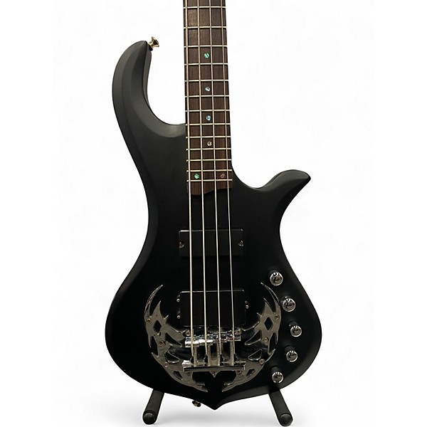 Used 2010 Traben Array 4 Flat Black Electric Bass Guitar