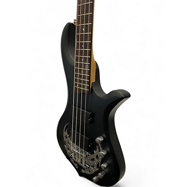 Used 2010 Traben Array 4 Flat Black Electric Bass Guitar