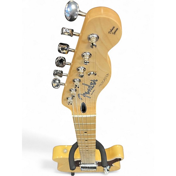 Used Fender Deluxe Nashville Telecaster Honey Blonde Solid Body Electric Guitar