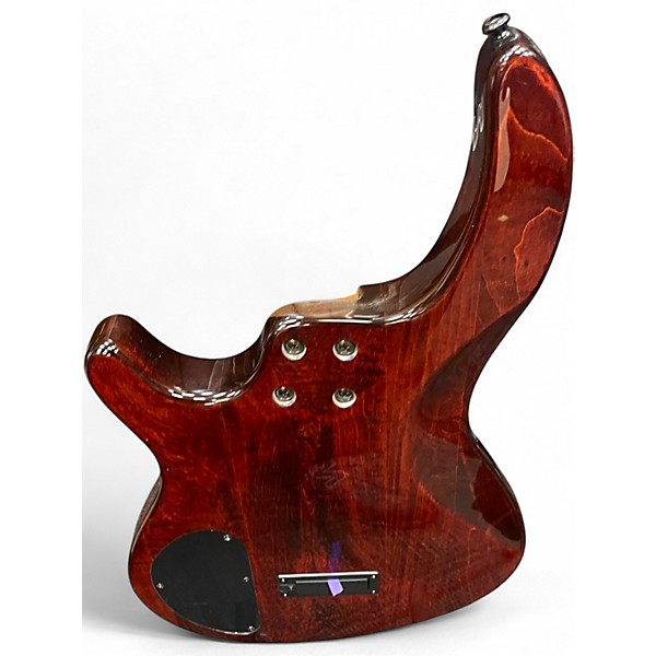 Used Dean VENDETTA TRIBAL Amber Electric Bass Guitar