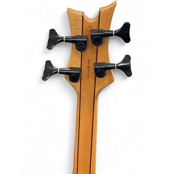 Used Dean VENDETTA TRIBAL Amber Electric Bass Guitar