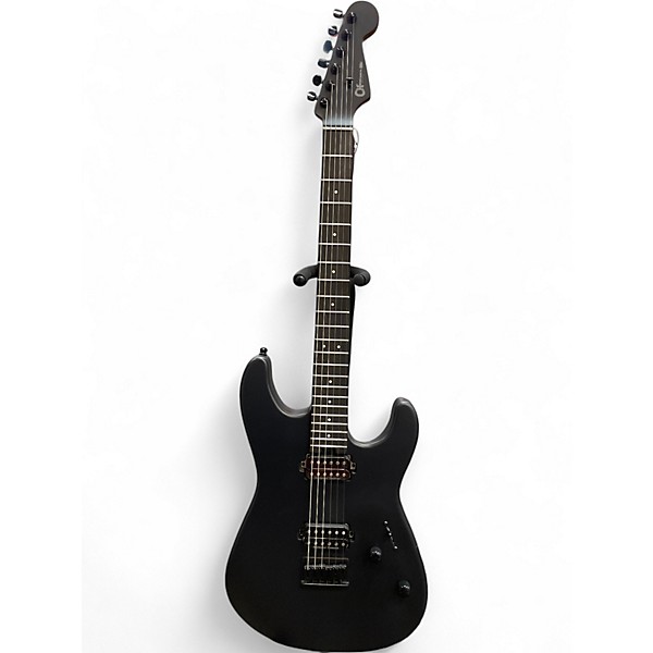Used Charvel PM PLUS SAN-DIAMAS Flat Black Solid Body Electric Guitar