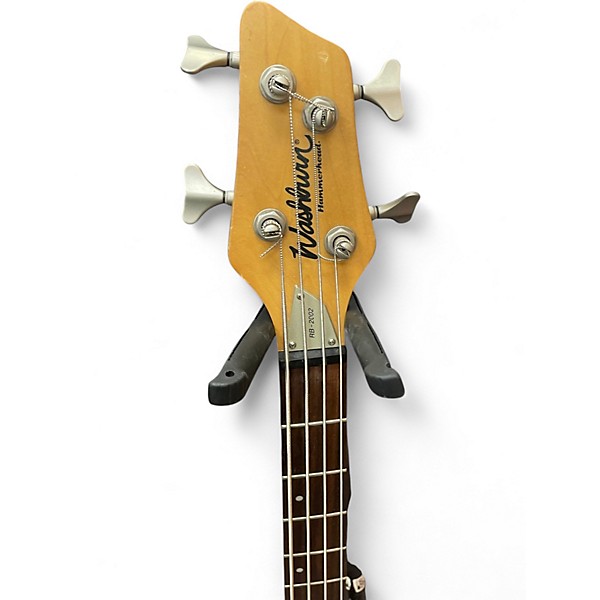 Used Washburn RB-2002 Black Electric Bass Guitar