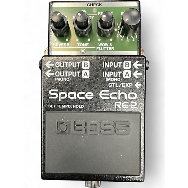 Used BOSS RE2 Space Echo Effect Pedal