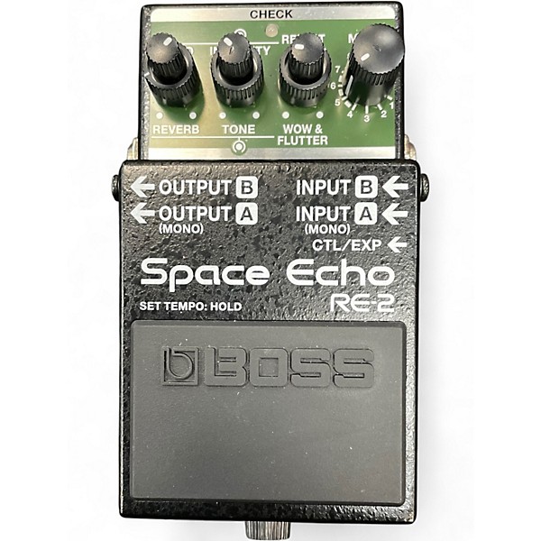 Used BOSS RE2 Space Echo Effect Pedal