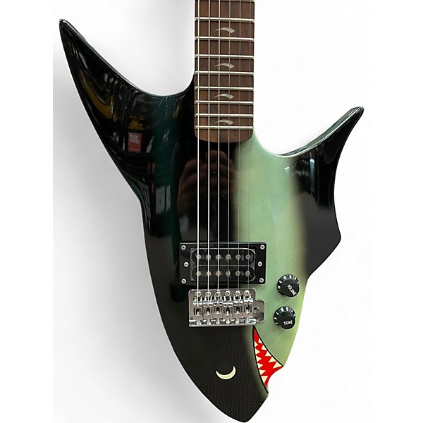 Used Jay Turser Shark Black Solid Body Electric Guitar