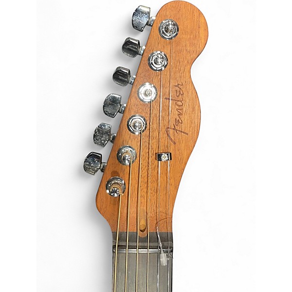 Used Fender American Acoustasonic Telecaster Sunburst Acoustic Electric Guitar