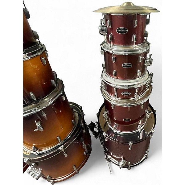 Used PDP by DW 5 Piece CenterStage Candy Apple Red Drum Kit