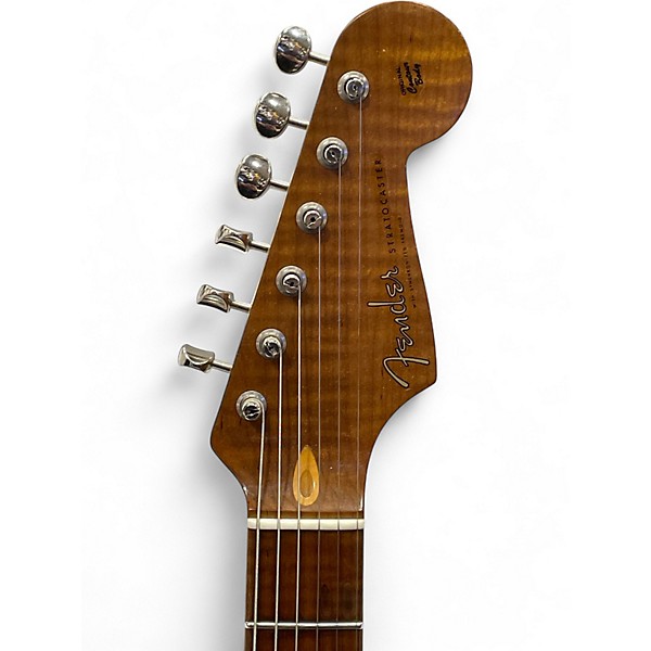 Used 2022 Fender Custom Shop SW Dealer Select Strat Journeyman Vintage White Solid Body Electric Guitar