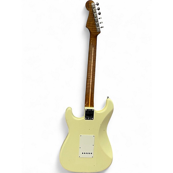 Used 2022 Fender Custom Shop SW Dealer Select Strat Journeyman Vintage White Solid Body Electric Guitar