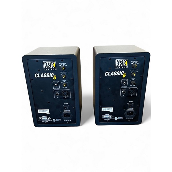 Used KRK CLASSIC 5 PAIR Powered Monitor