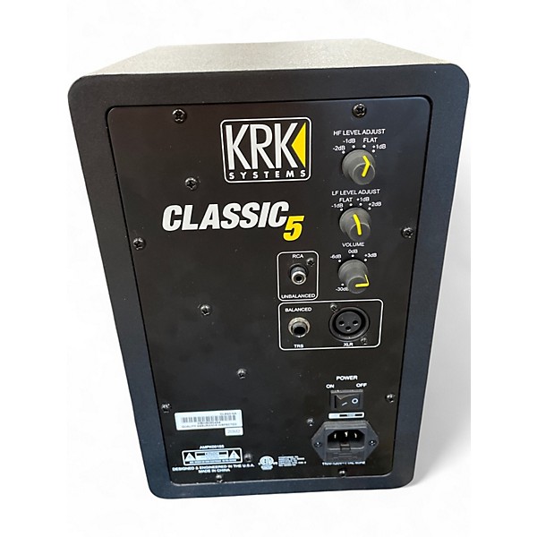 Used KRK CLASSIC 5 PAIR Powered Monitor