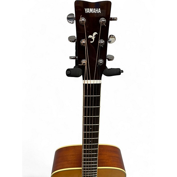 Used Yamaha FG-TA Natural Acoustic Electric Guitar