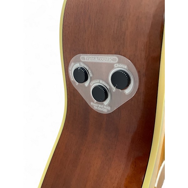 Used Yamaha FG-TA Natural Acoustic Electric Guitar