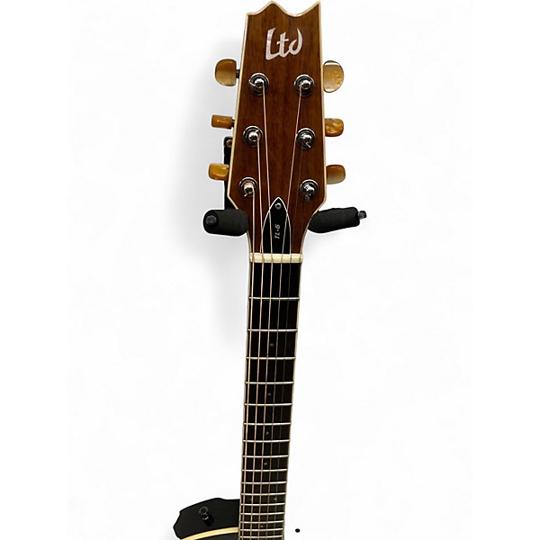 Used ESP LTD TL6 Black Acoustic Electric Guitar