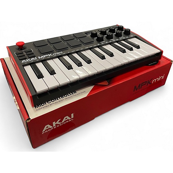 Used Akai Professional MPK Mini MIDI Controller
