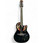 Used Ovation CE4412 Black 12 String Acoustic Electric Guitar thumbnail