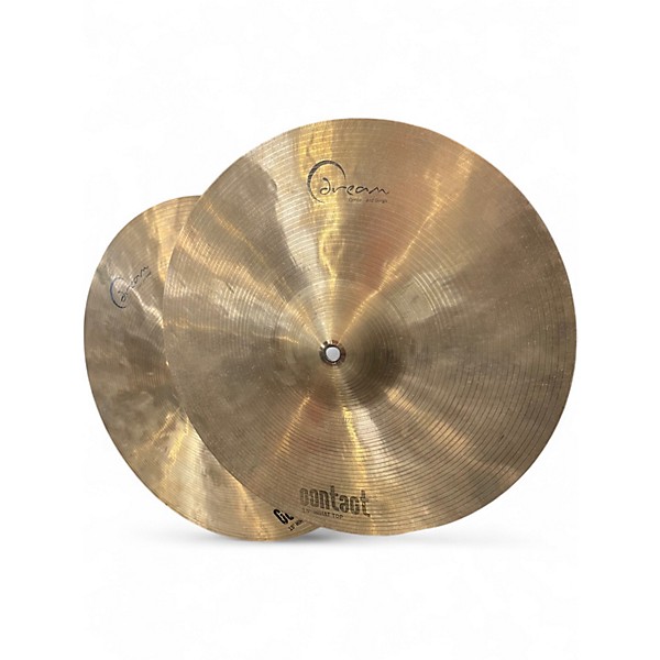 Used Dream 15in Contact HiHat Cymbal