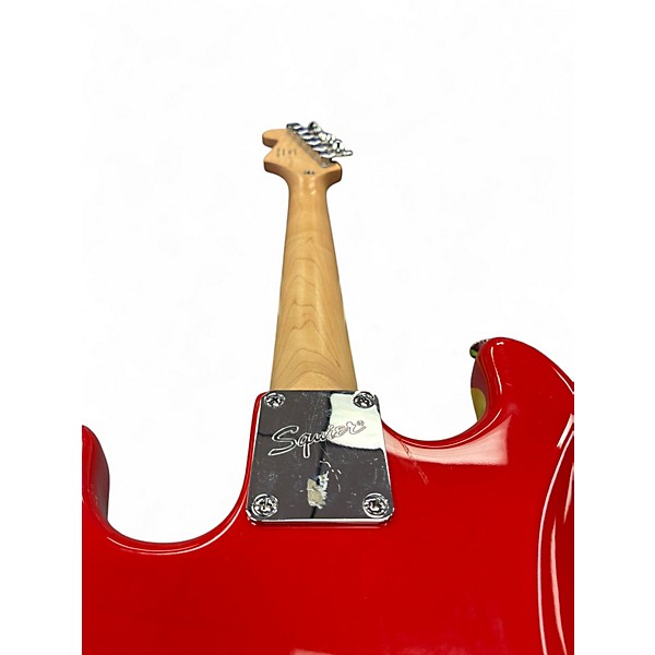 Used Squier Mini Affinity Stratocaster Torino Red Electric Guitar