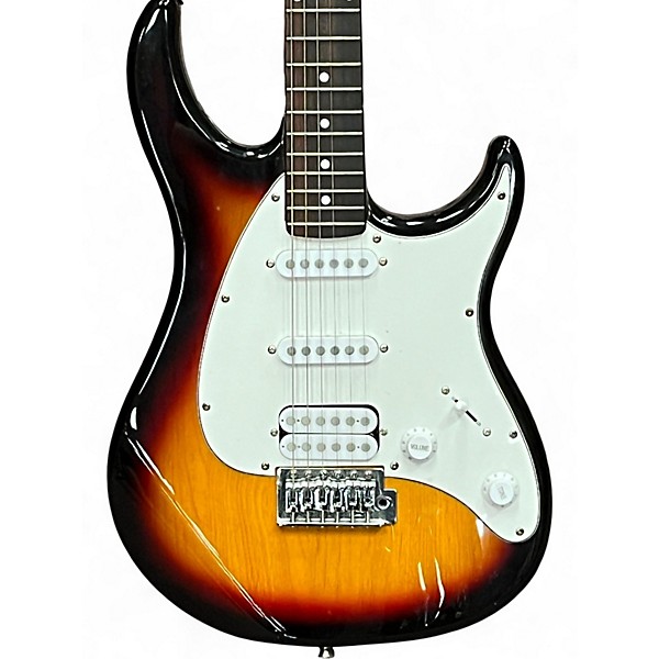 Used Peavey Raptor Plus 3 Color Sunburst Solid Body Electric Guitar