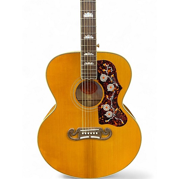 Used Epiphone Inspired by Gibson Custom 1957 SJ-200 Reissue Antique Natural Acoustic Electric Guitar