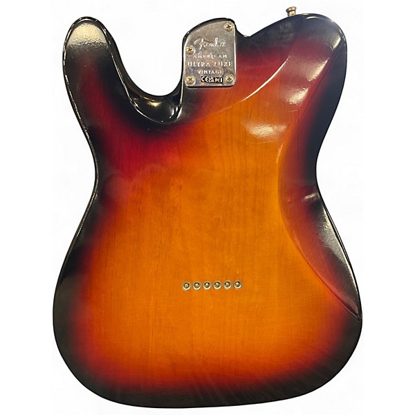 Used Fender American Ultra Luxe Vintage '60s Telecaster 3 Color Sunburst Solid Body Electric Guitar