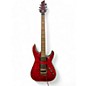 Used Schecter Guitar Research Hellraiser C1 Floyd Rose Black Cherry Solid Body Electric Guitar thumbnail