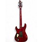 Used Schecter Guitar Research Hellraiser C1 Floyd Rose Black Cherry Solid Body Electric Guitar
