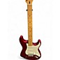 Used Fender FSR Standard Stratocaster Candy Apple Red Solid Body Electric Guitar
