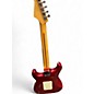 Used Fender FSR Standard Stratocaster Candy Apple Red Solid Body Electric Guitar