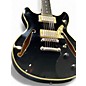 Used D'Angelico EXCEL SERIES MINI DC TOUR Black Hollow Body Electric Guitar