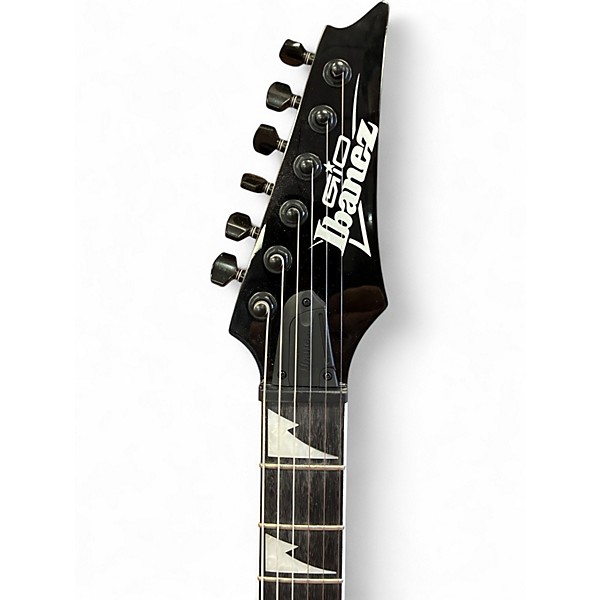Used Ibanez GRG121DX Metallic Gray Solid Body Electric Guitar