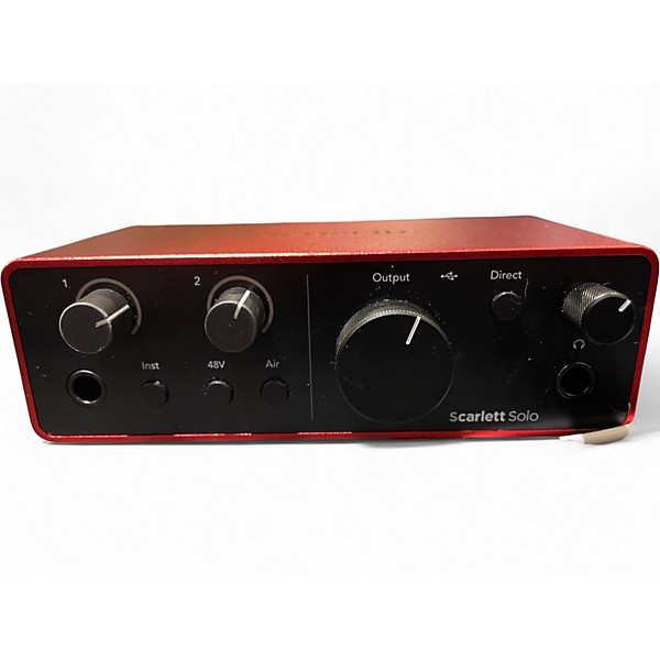 Used Focusrite scarlett solo studio Gen 4