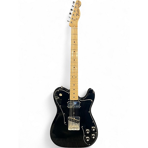 Used 2017 Fender Classic Series '72 Telecaster Custom Black Solid Body Electric Guitar